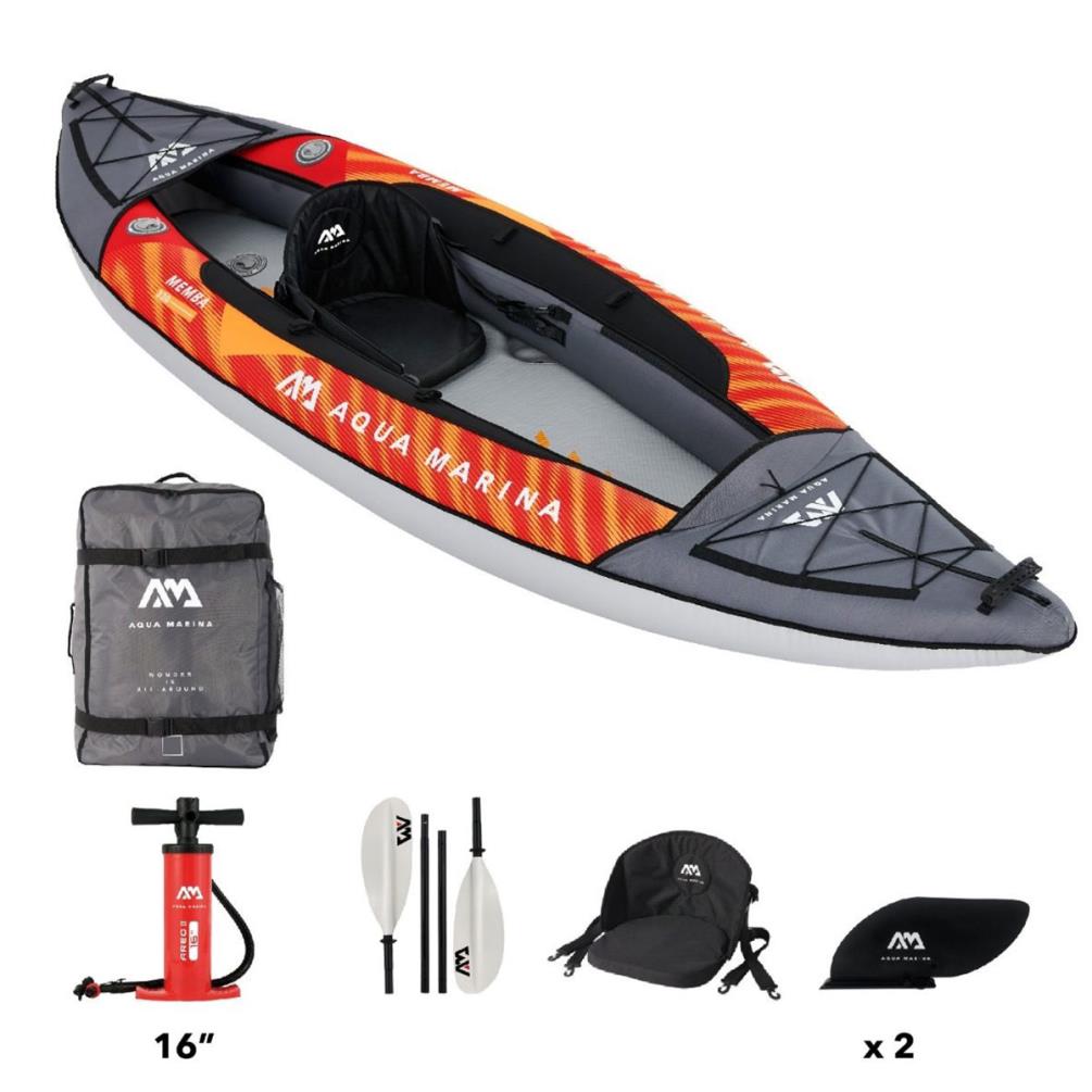 Aqua Marina Memba-330 1 Person Touring Kayak Extra Image 2